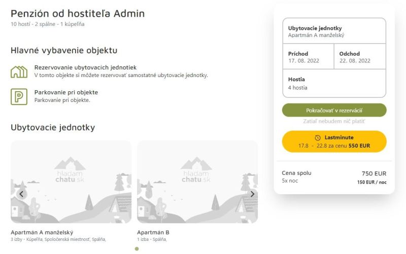 LastMinute ponuky