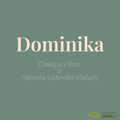 Dřevěnice v Boci Ubytovatel